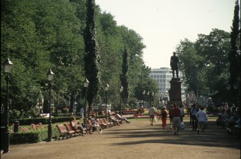 Helsinki - Esplanade park