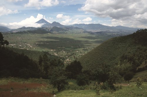 Quetzaltenango e vulcano Santa MAria
