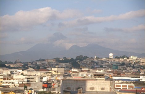 Citta' del Guatemala - vulcano Pacaya