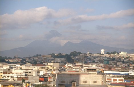 Citta' del Guatemala - vulcano Pacaya