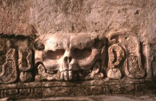 Palenque - Templo de la Calavera (tempio del teschio)