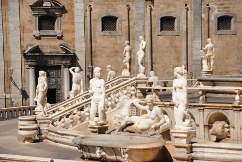 Palermo, fontana Pretoria