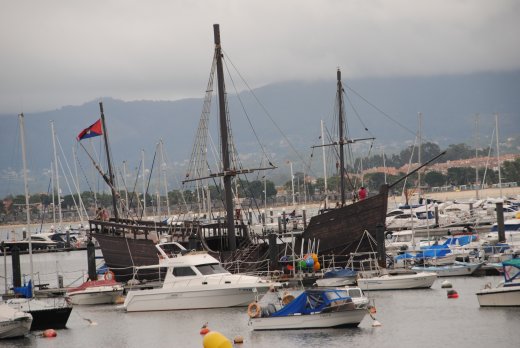Baiona copia caravella La Pinta